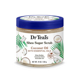 Dr Teal's Shea Sugar Body Scrub Coconut Oil with Essential Oils 538g