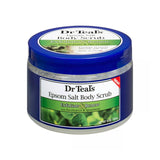 Dr Teal's Epsom Salt Body Scrub Exfoliate & Renew with Eucalyptus and Spearmint 454ml